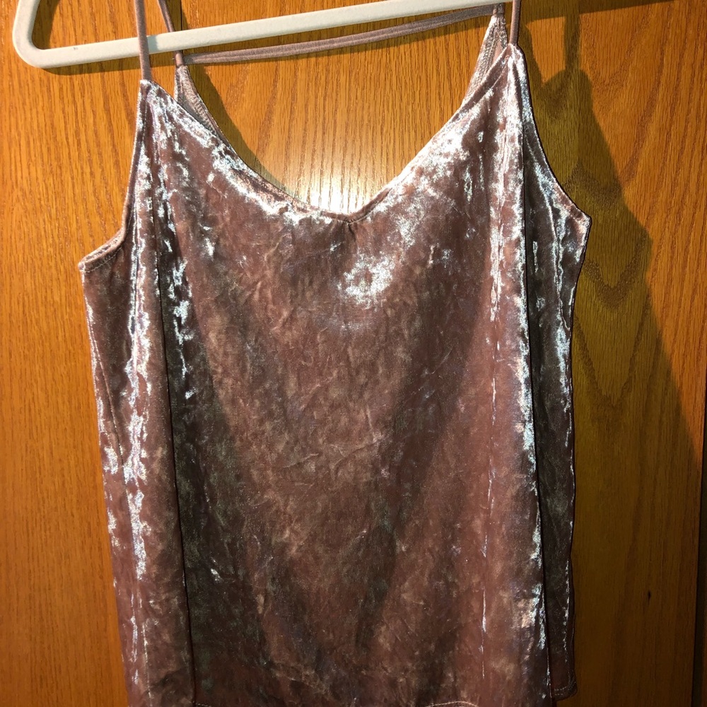 Flowy velvet tank top from Nordstrom